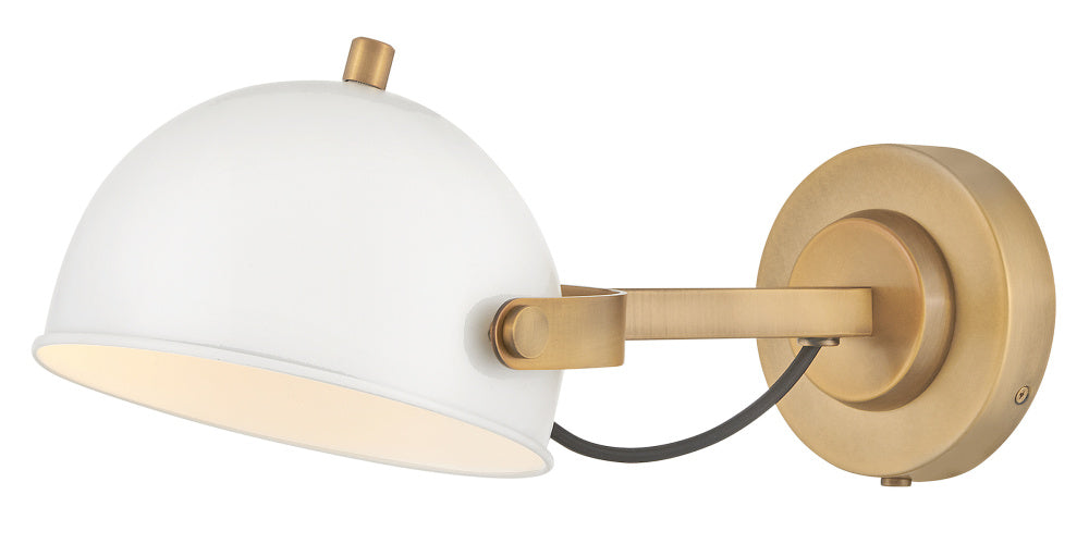Hinkley 46470CI-HB Medium Adjustable Single Light Sconce