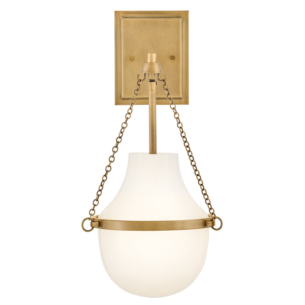 Hinkley 46890HB Medium Single Light Sconce