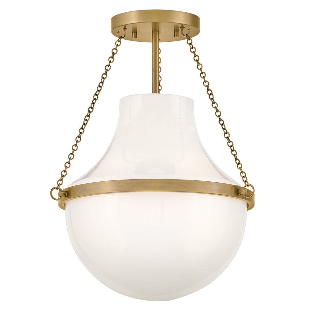 Hinkley 46891HB Medium Semi-Flush Mount