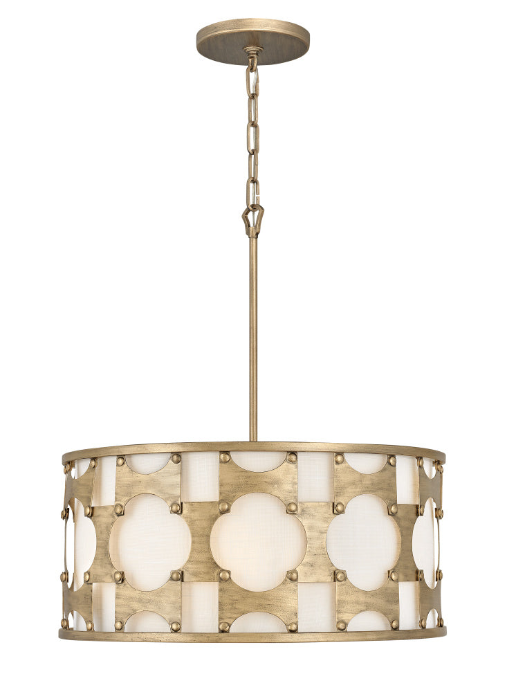 Hinkley 4735BNG Small Drum Chandelier