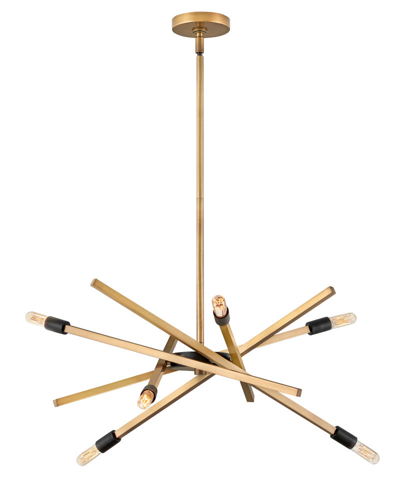 Hinkley 4765HB Medium Adjustable Single Tier Chandelier