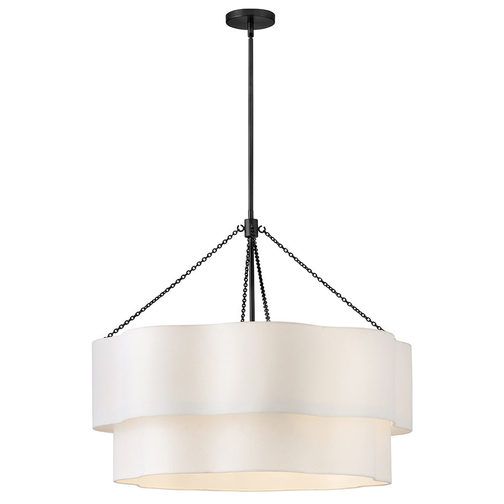 Hinkley 47735BK Medium Drum Chandelier