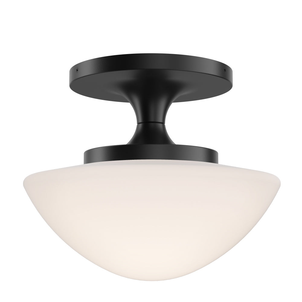 Hinkley 47813BK Small Semi-Flush Mount