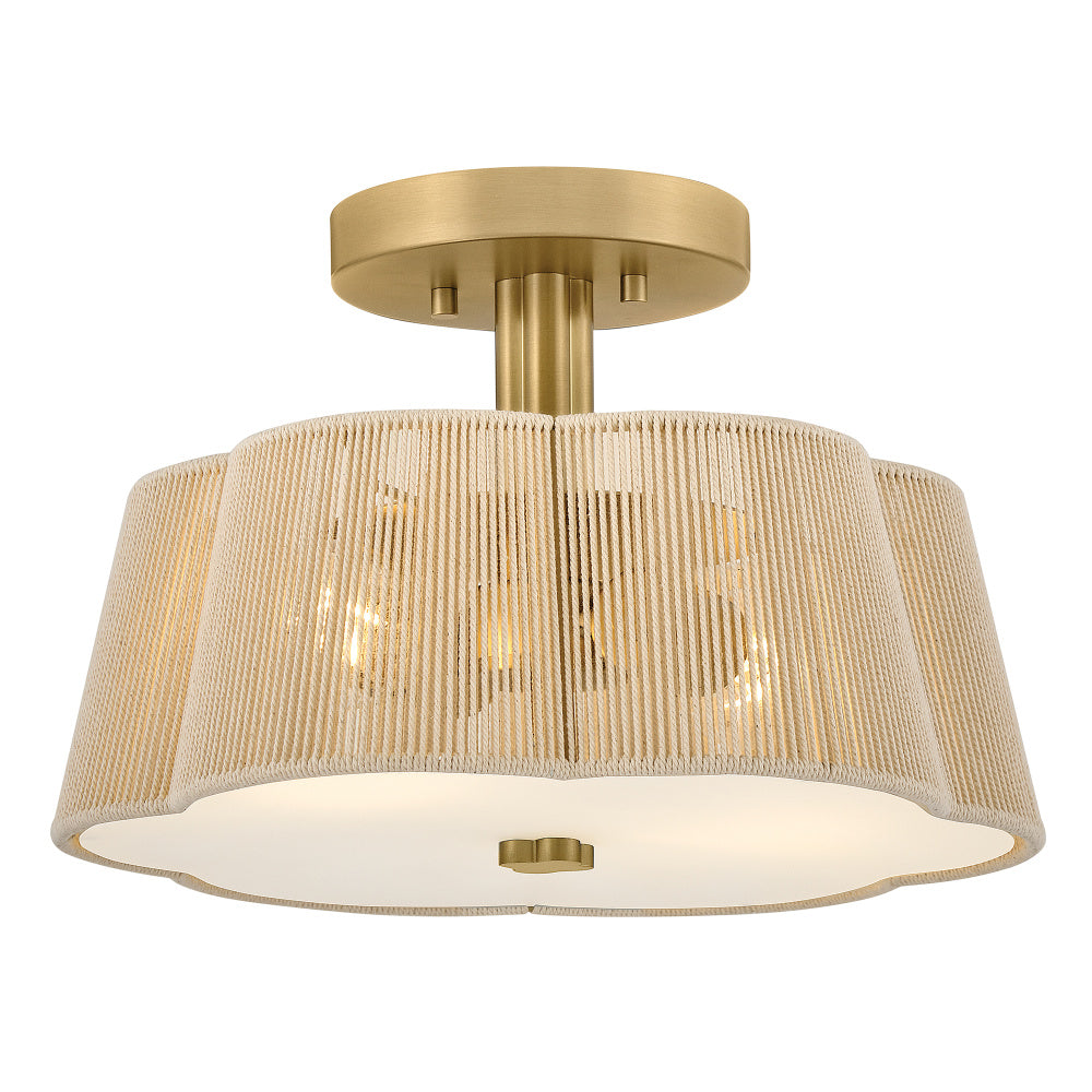 Hinkley 48581LCB Small Semi-Flush Mount