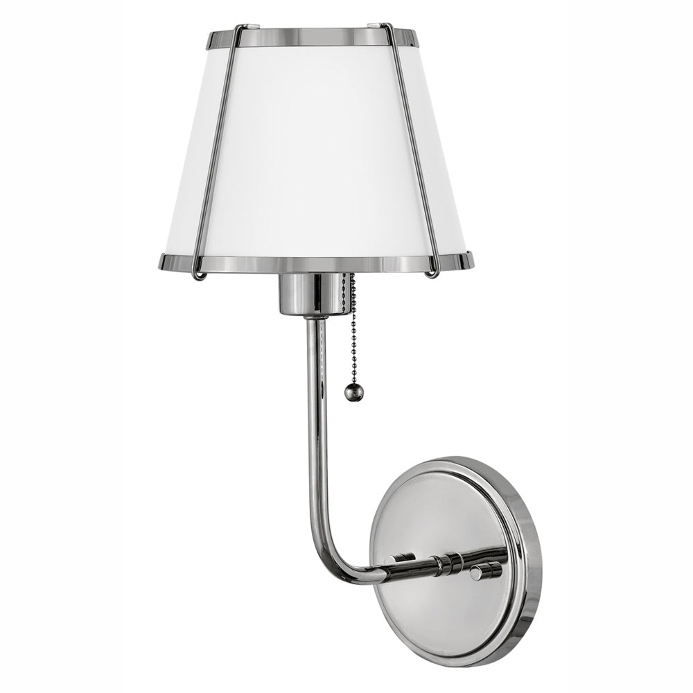 Hinkley 4890PN Medium Single Light Sconce