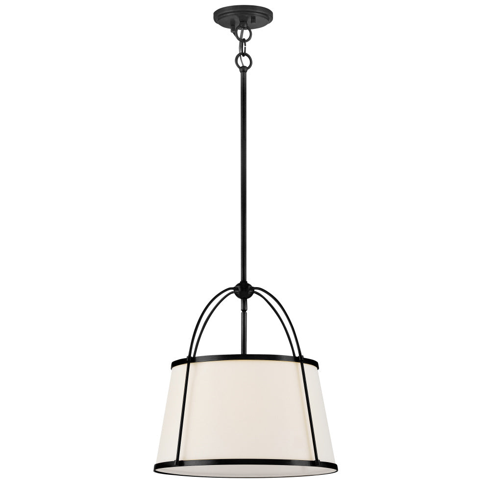 Hinkley 4894BK Large Drum Pendant
