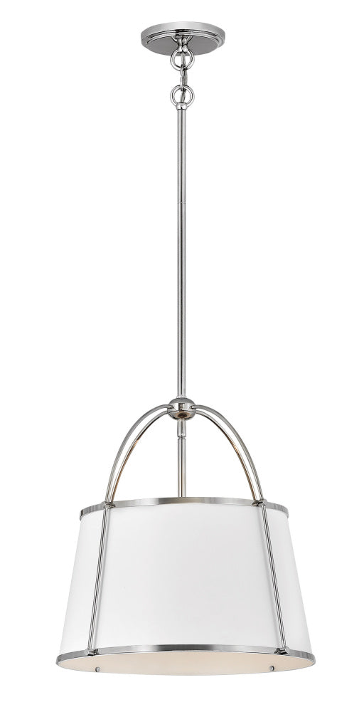 Hinkley 4894PN Large Drum Pendant