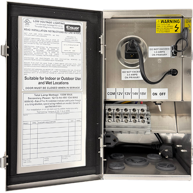 Dauer 490551 150W Transformer with 4 Taps