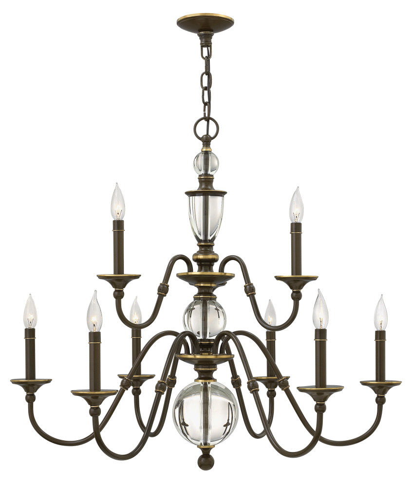 Hinkley 4958LZ Medium Two Tier Chandelier