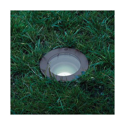 WAC 5031-30BZ • 3″ Inground Well Light, Recessed LED, Bronze, 3000K - Well Light - All Lighting Direct