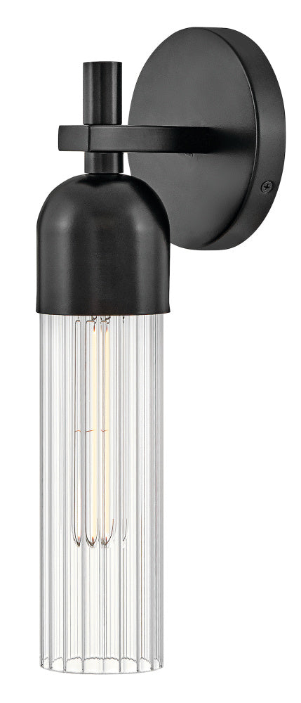 Hinkley 50910BK Medium Single Light Sconce