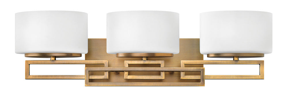 Hinkley 5103BR Medium Three Light Vanity