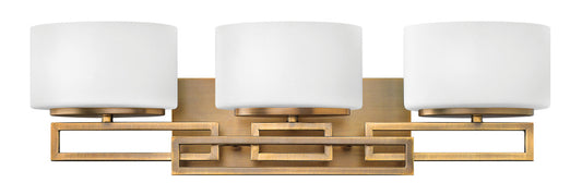 Hinkley 5103BR Medium Three Light Vanity