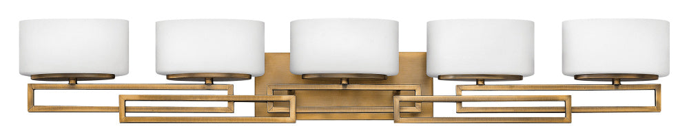 Hinkley 5105BR Extra Large Five Light Vanity