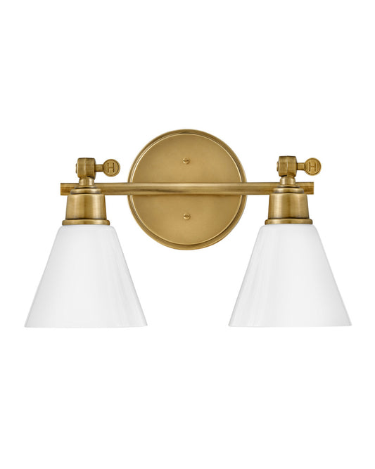 Hinkley 51182HB Small Adjustable Two Light Vanity