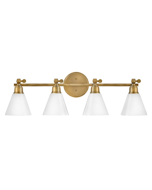 Hinkley 51184HB Large Adjustable Four Light Vanity