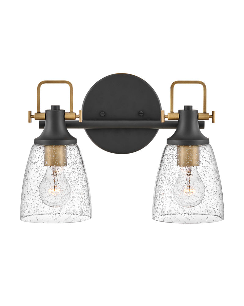Hinkley 51272BK Small Two Light Vanity