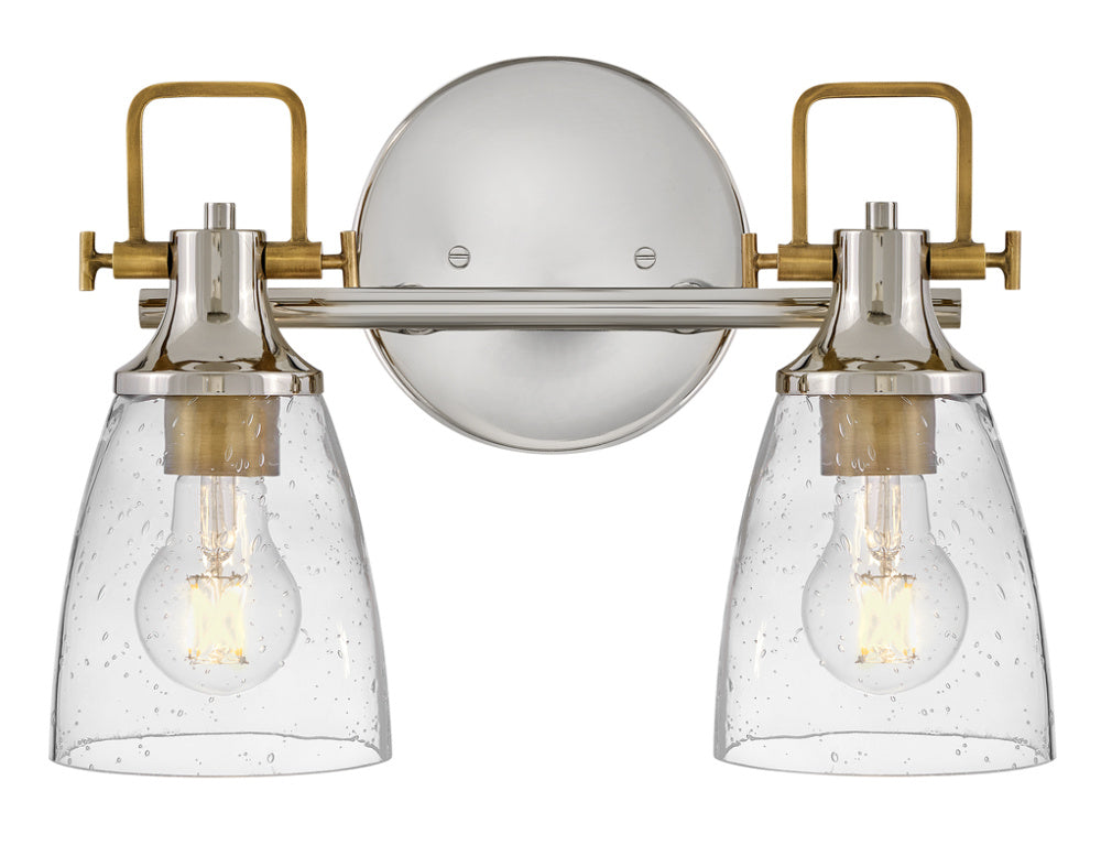 Hinkley 51272PN Small Two Light Vanity