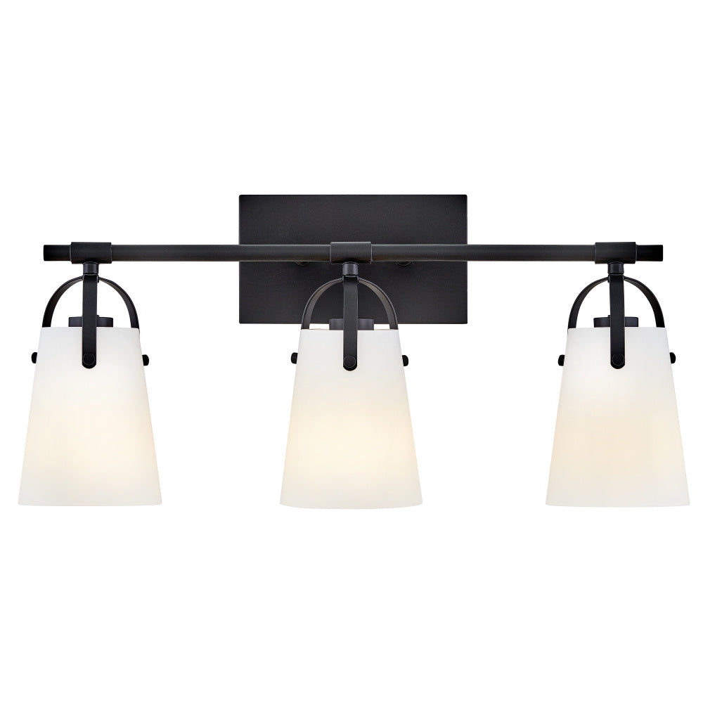 Hinkley 5133BK-OP Medium Three Light Vanity
