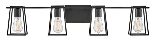 Hinkley 5164BK Large Four Light Vanity