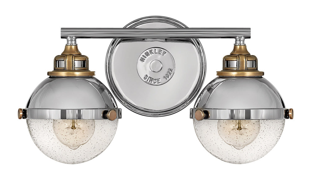 Hinkley 5172PN Small Two Light Vanity