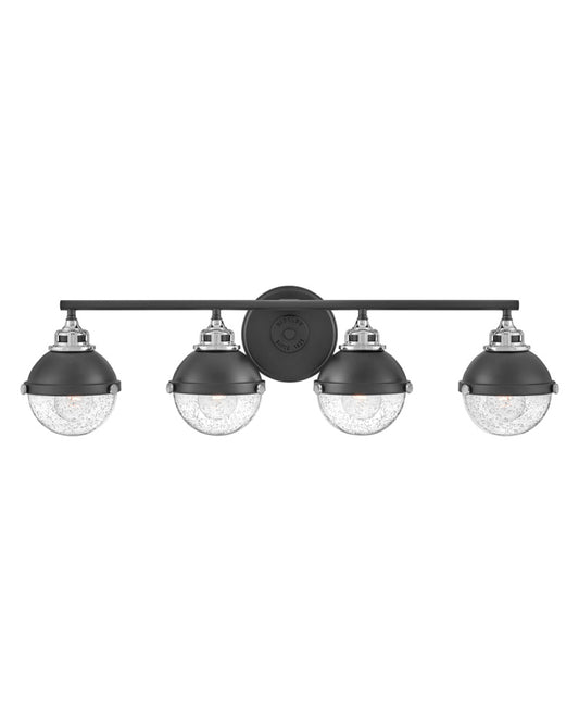 Hinkley 5174BK-CM Large Four Light Vanity