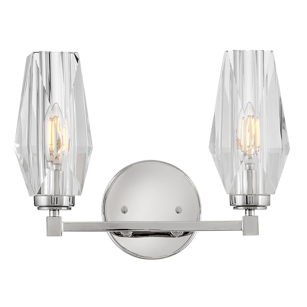 Hinkley 52482PN Small Two Light Vanity