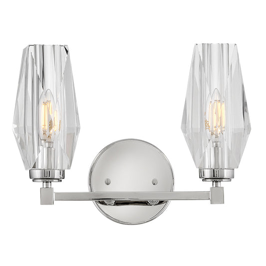 Hinkley 52482PN Small Two Light Vanity
