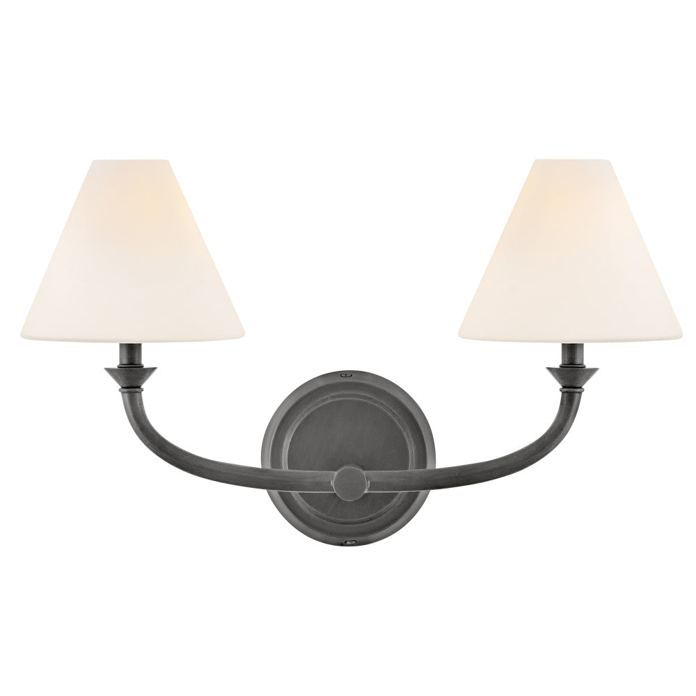 Hinkley 52492BLB-OP Small Two Light Vanity