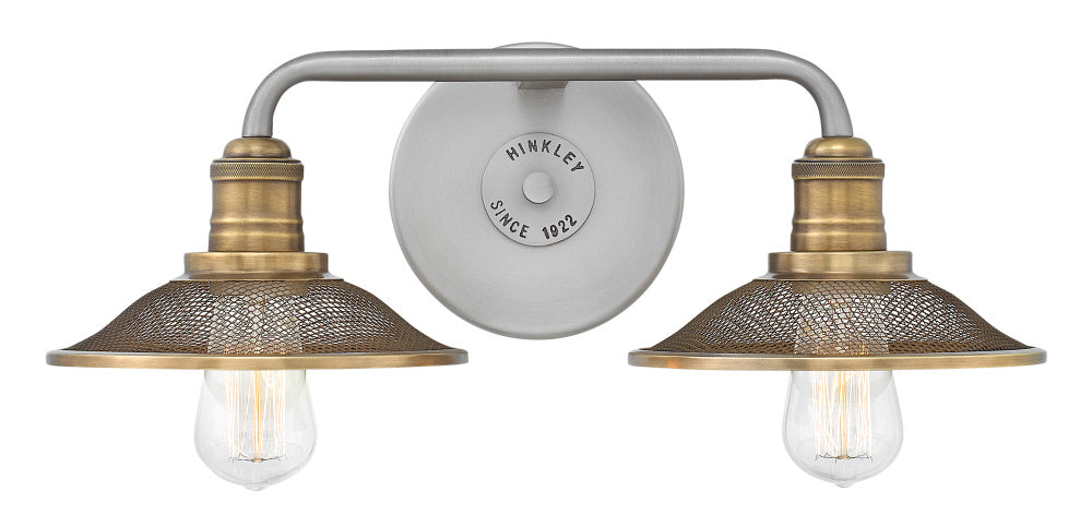 Hinkley 5292AN Small Two Light Vanity