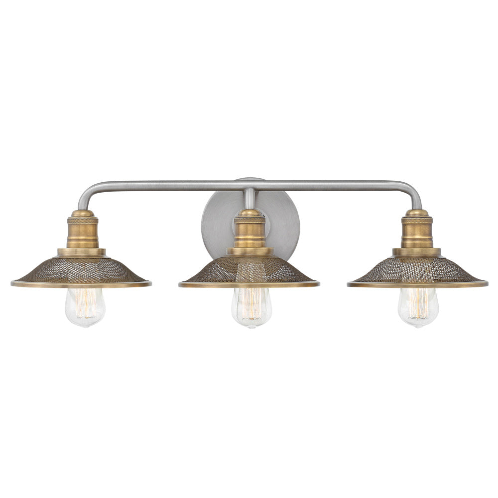 Hinkley 5293AN Medium Three Light Vanity