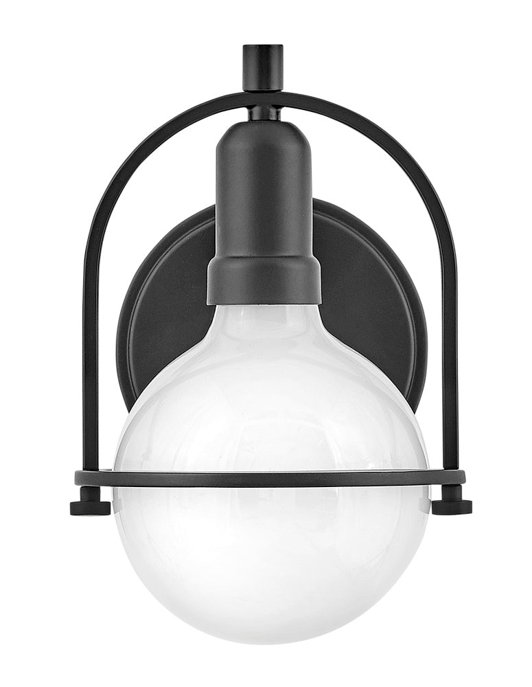 Hinkley 53770BK Small Single Light Vanity