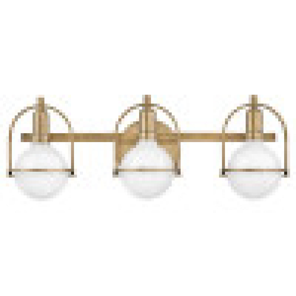 Hinkley 53773HB Medium Three Light Vanity