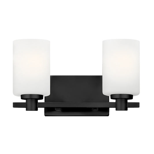 Hinkley 54622BK Small Two Light Vanity