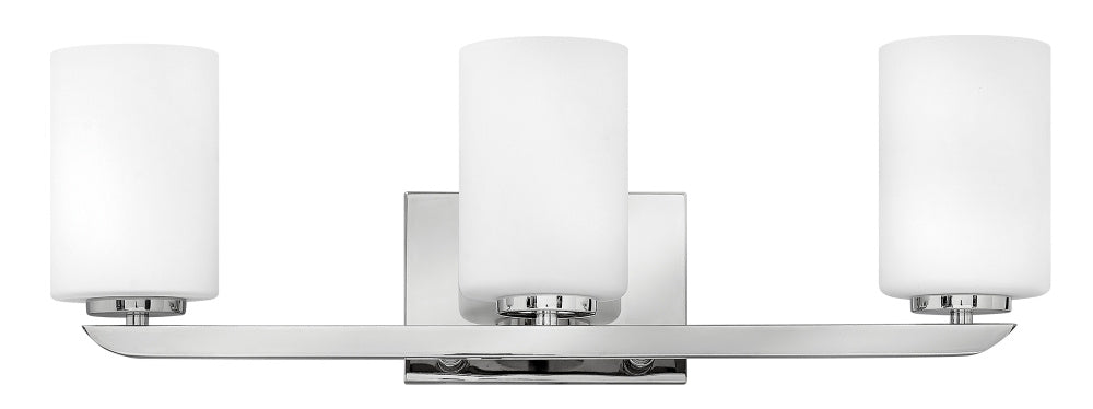 Hinkley 55023PN Medium Three Light Vanity