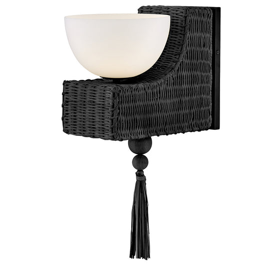 Hinkley 55190BK-LL Medium Single Light Sconce