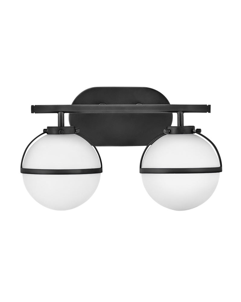 Hinkley 5662BK-LL Small Two Light Vanity