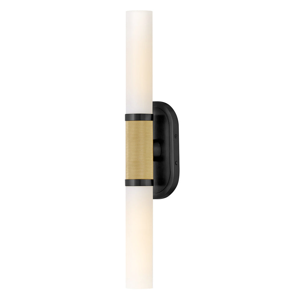 Hinkley 56882LCB-BK Large Two Light Sconce