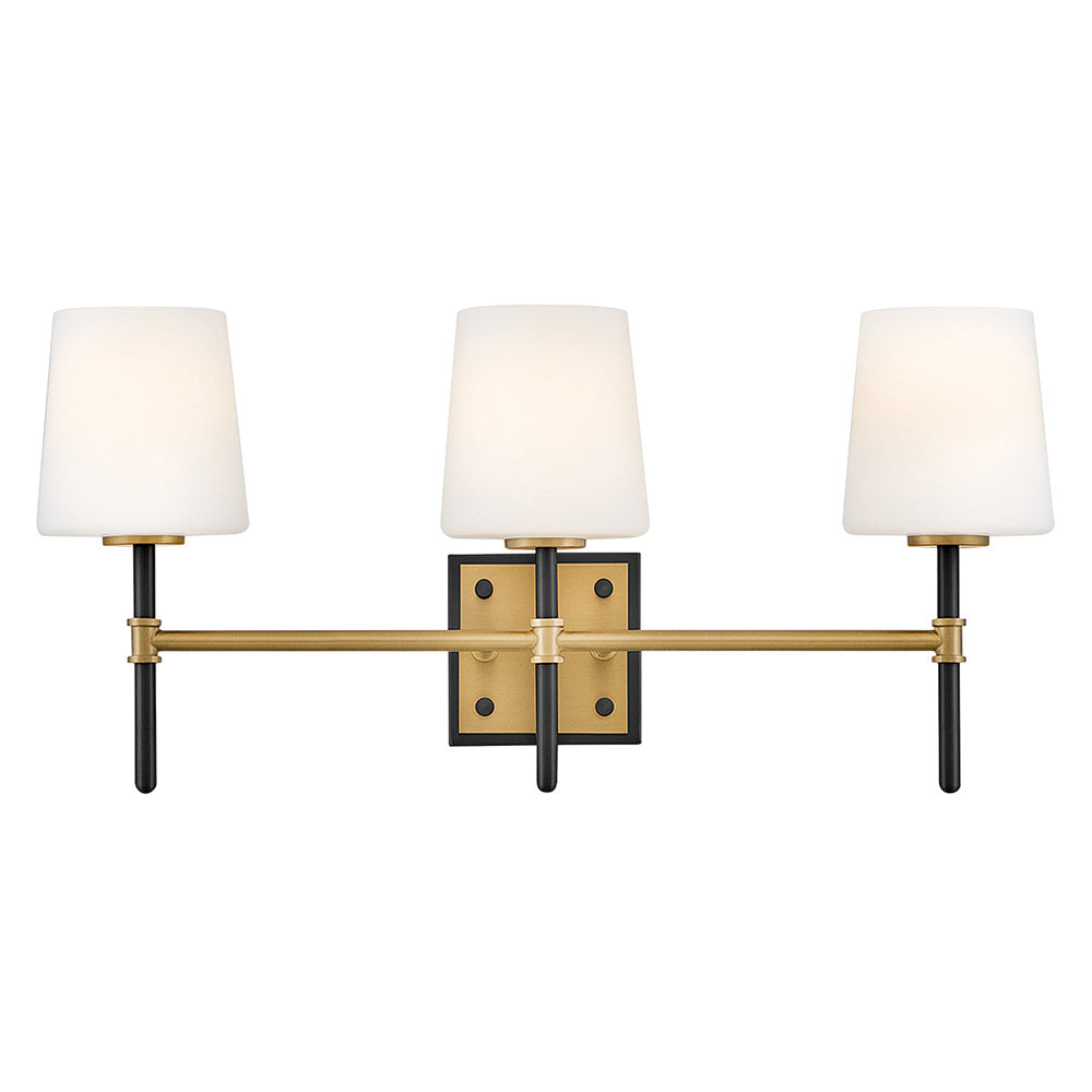 Hinkley 56953BK-LCB Medium Three Light Vanity