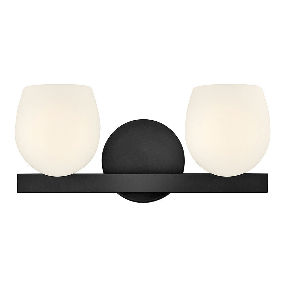 Hinkley 57022BK-LL Small Two Light Vanity