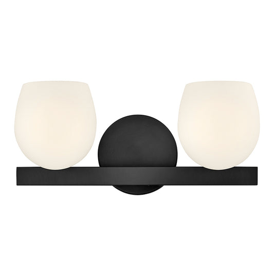 Hinkley 57022BK-LL Small Two Light Vanity
