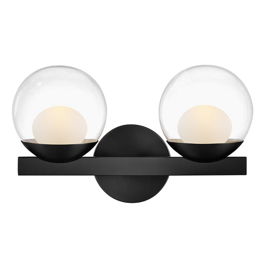 Hinkley 57442BK-LL Small Two Light Vanity
