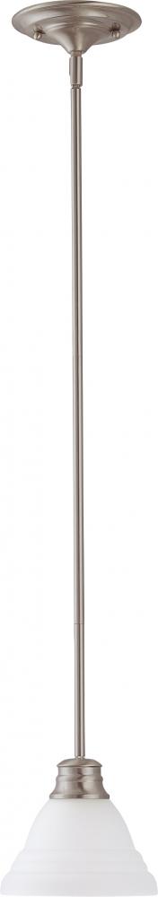 Nuvo 60-3257 Empire; 1 Light; 7 in.; Mini Pendant with Frosted White G