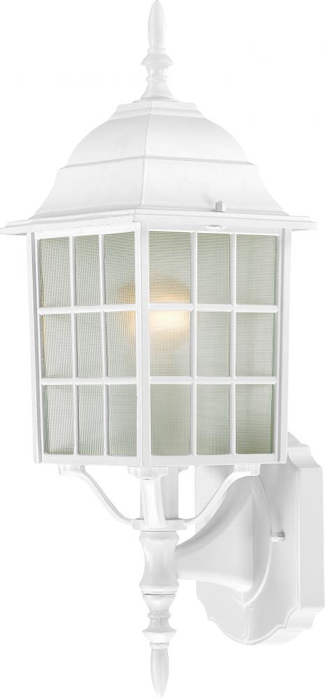 Nuvo 60-4901 Adams; 1 Light; 18 in.; Outdoor Wall with Frosted Glass; 