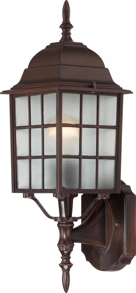 Nuvo 60-4902 Adams; 1 Light; 18 in.; Outdoor Wall with Frosted Glass; 