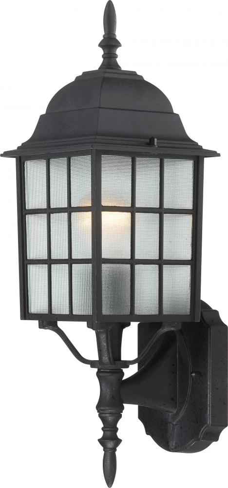 Nuvo 60-4903 Adams; 1 Light; 18 in.; Outdoor Wall with Frosted Glass; 