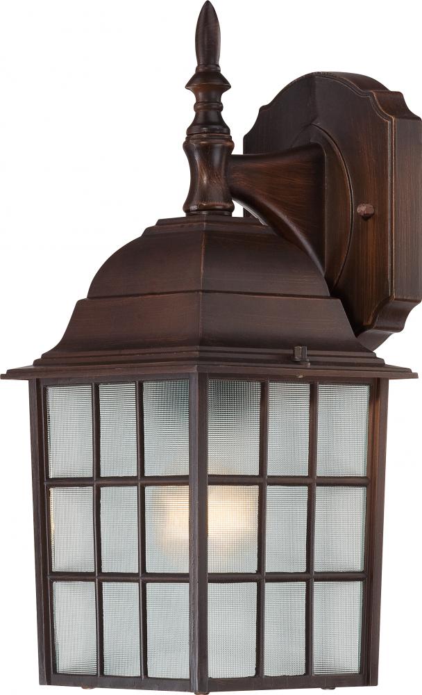 Nuvo 60-4905 Adams; 1 Light; 14 in.; Outdoor Wall with Frosted Glass; 