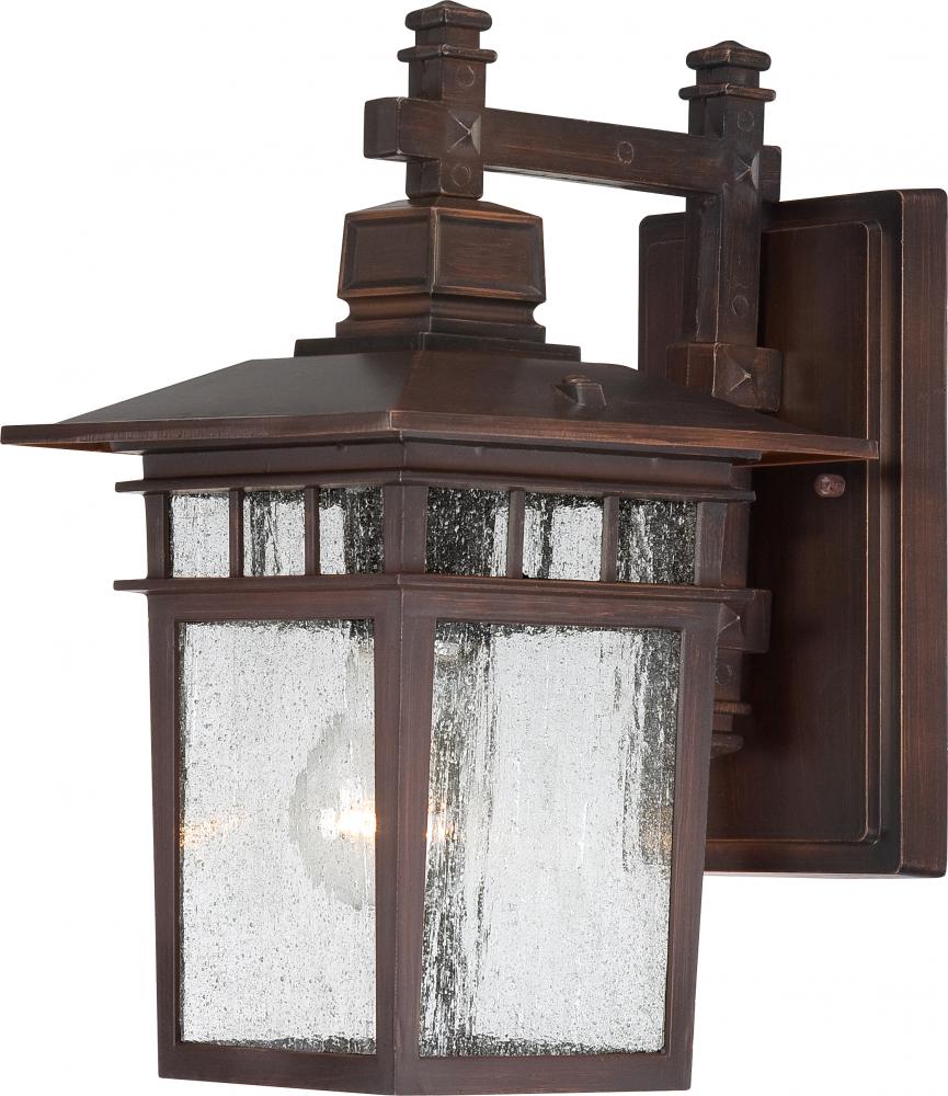 Nuvo 60-4952 Cove Neck; 1 Light; 12 in.; Outdoor Lantern with Clear Se