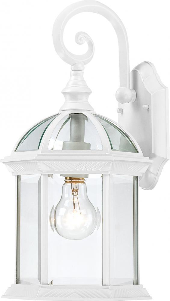 Nuvo 60-4961 Boxwood; 1 Light; 15 in.; Outdoor Wall with Clear Seed Gl