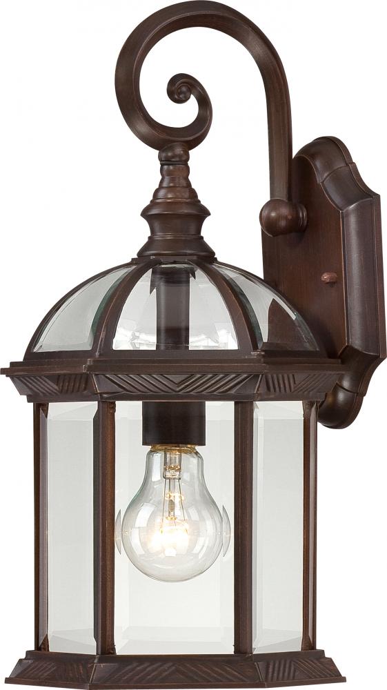 Nuvo 60-4962 Boxwood; 1 Light; 15 in.; Outdoor Wall with Clear Beveled